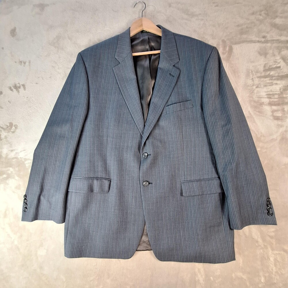 Lauren Ralph Lauren Suit Jacket Mens 46R Gray Wool Single Vent 2 Btn Canada